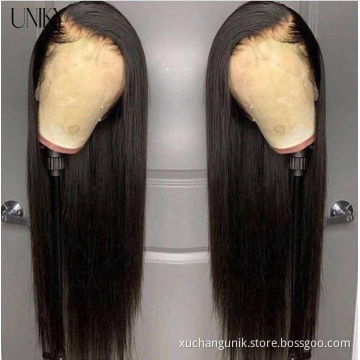 Wholesale Raw Brazilian Pre Plucked Lace Wigs For Black Women Unprocessed Virgin Cuticle Aligned 13X6 Human Hair Lace Front Wig